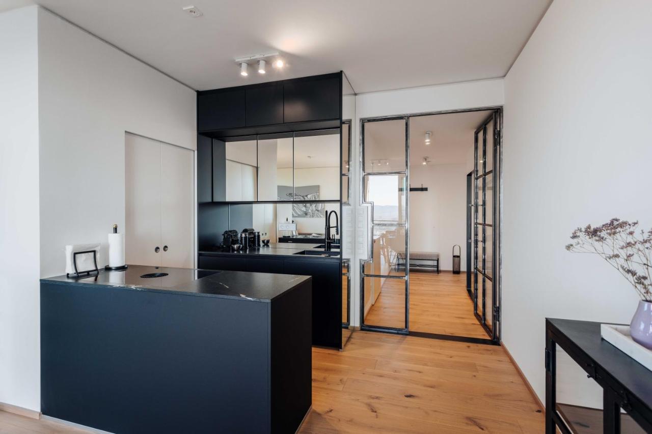 Design Apartment With Amazing View Over Vienna 2 Exterior photo